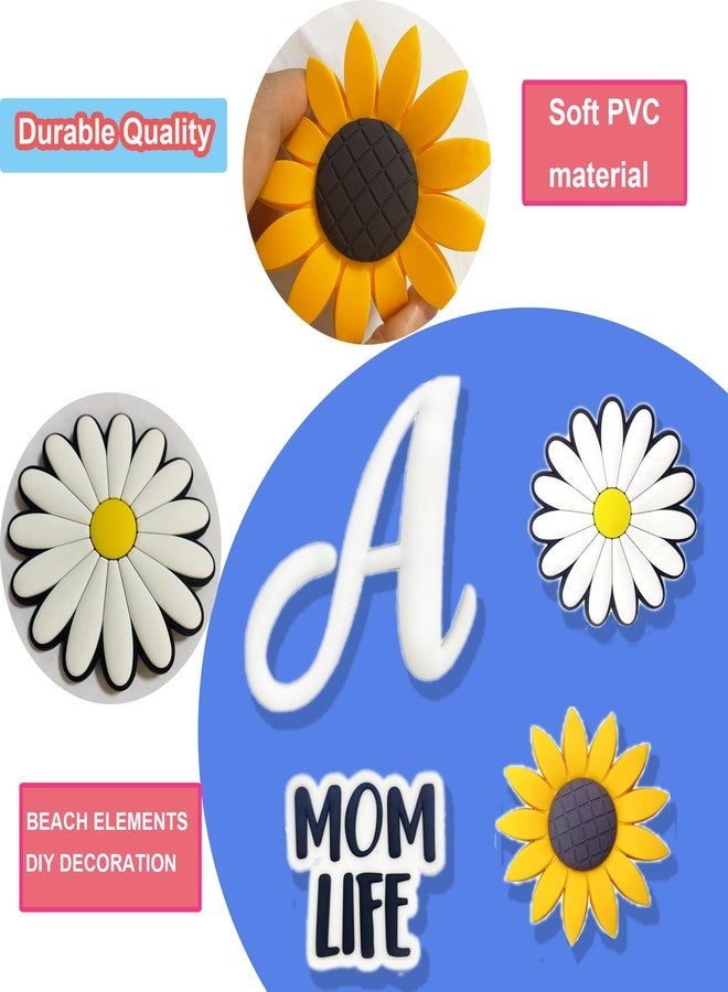HYTYQDAFA 6pcs Letter Charms for Bogg Bag Accessories, Alphabet Lettering Bag Charms Compatible with Bogg Bag Original All Models,Insert Decorative Letter Accessory for Handbag Beach Tote Bag(Letter A) - Image 3